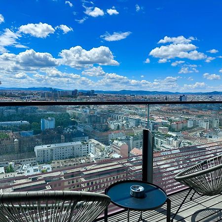 Luxury Penthouse I Rooftop Pool I Self Check-In Wien Eksteriør billede