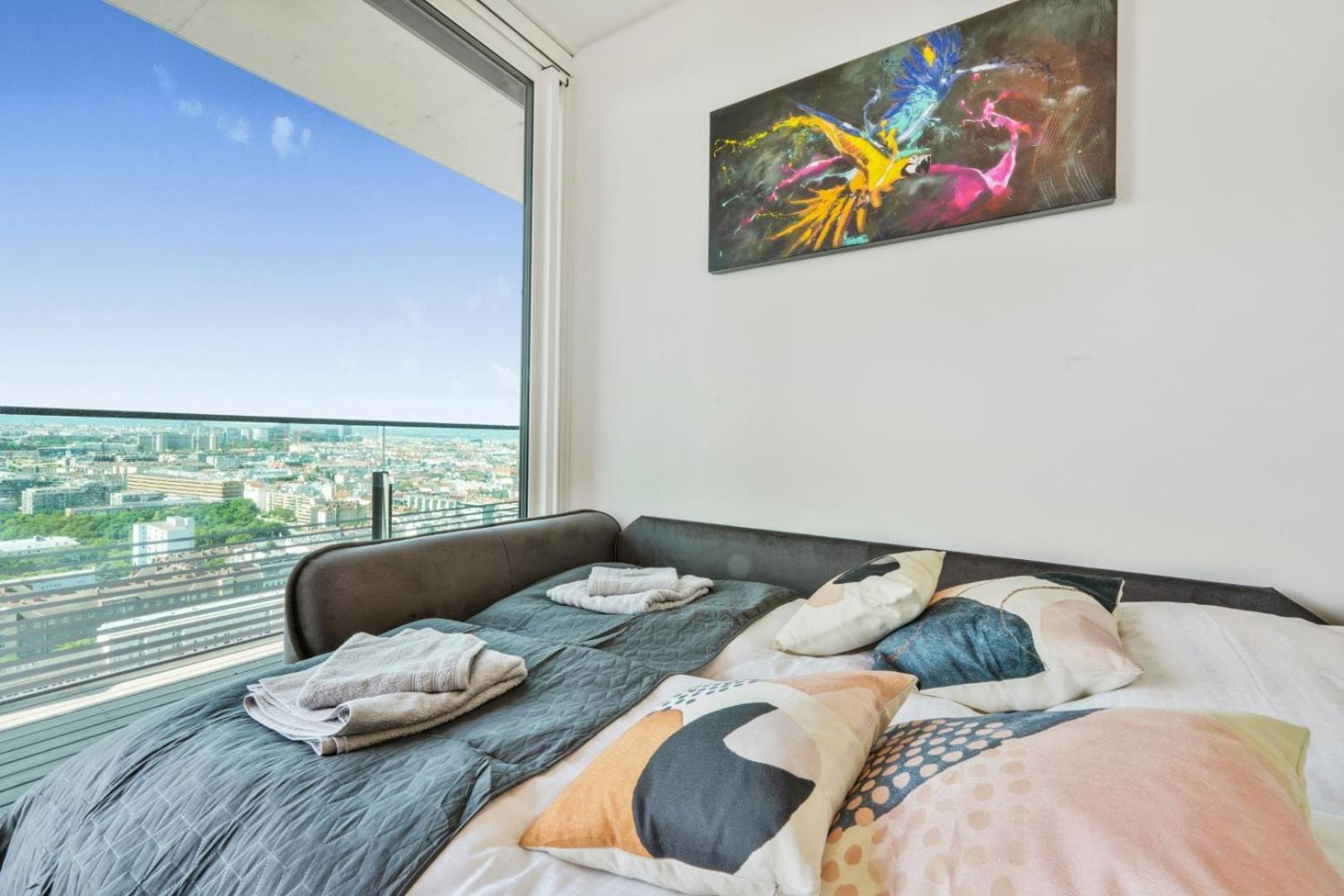 Luxury Penthouse I Rooftop Pool I Self Check-In Wien Eksteriør billede