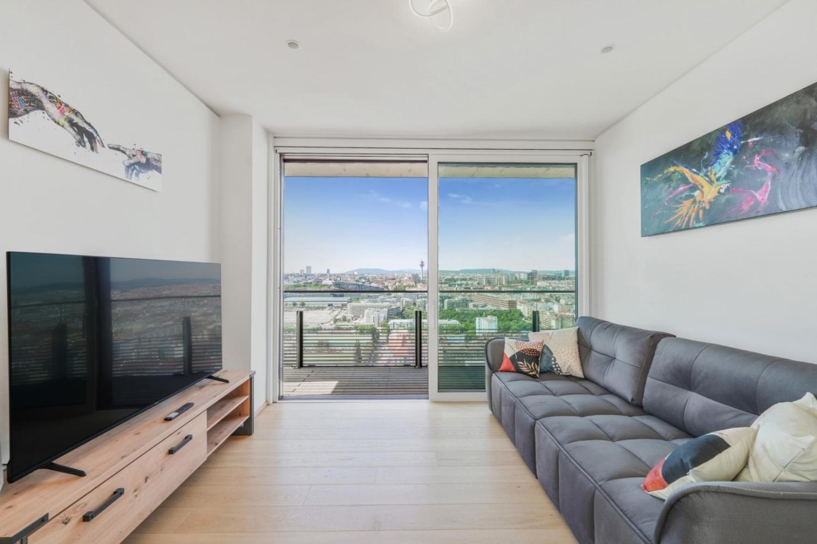 Luxury Penthouse I Rooftop Pool I Self Check-In Wien Eksteriør billede